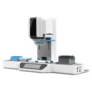 automatizált folyadékkezelő munkaállomás