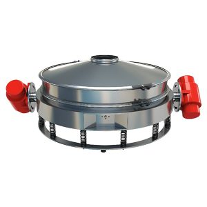 közvetlen ürítésű rezgő szita