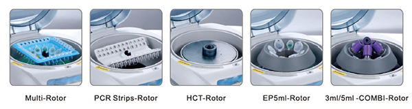mini centrifugális rotorok
