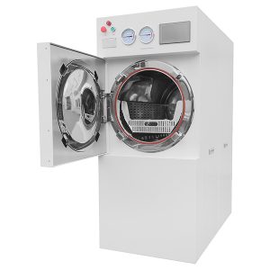 elővákuumú vízszintes autokláv